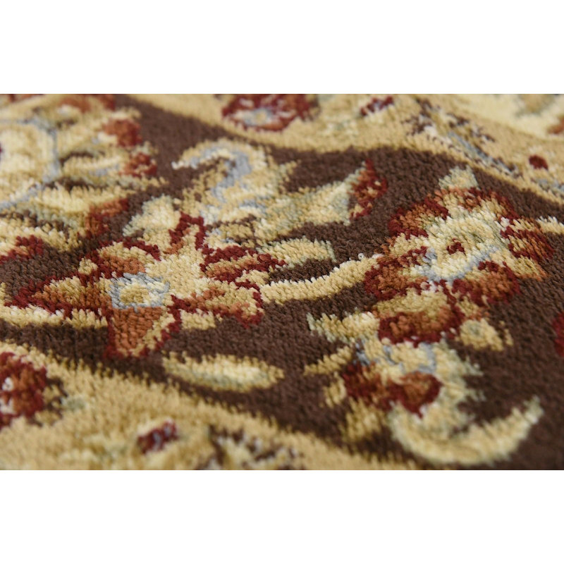Tapis décoratif coquille d’œuf orientale Odyssey, Carré 6 pi