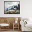«Misty Cabin on Ridge», estampe numérique, design par Franklyn Gregory-130761516-130761519