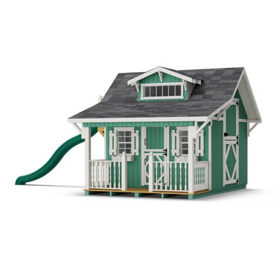 Craftsman Outdoor Wood Playhouse