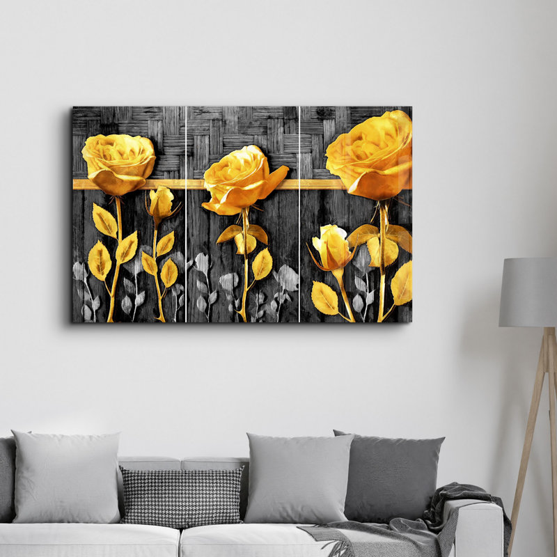 Peinture décorative en verre trempé