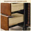Armoire d'appoint en bois de style Mid-Century