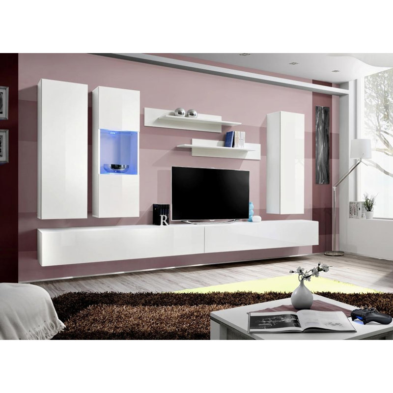 Unfinished Entertainment Centre for TVs up to 75", Black