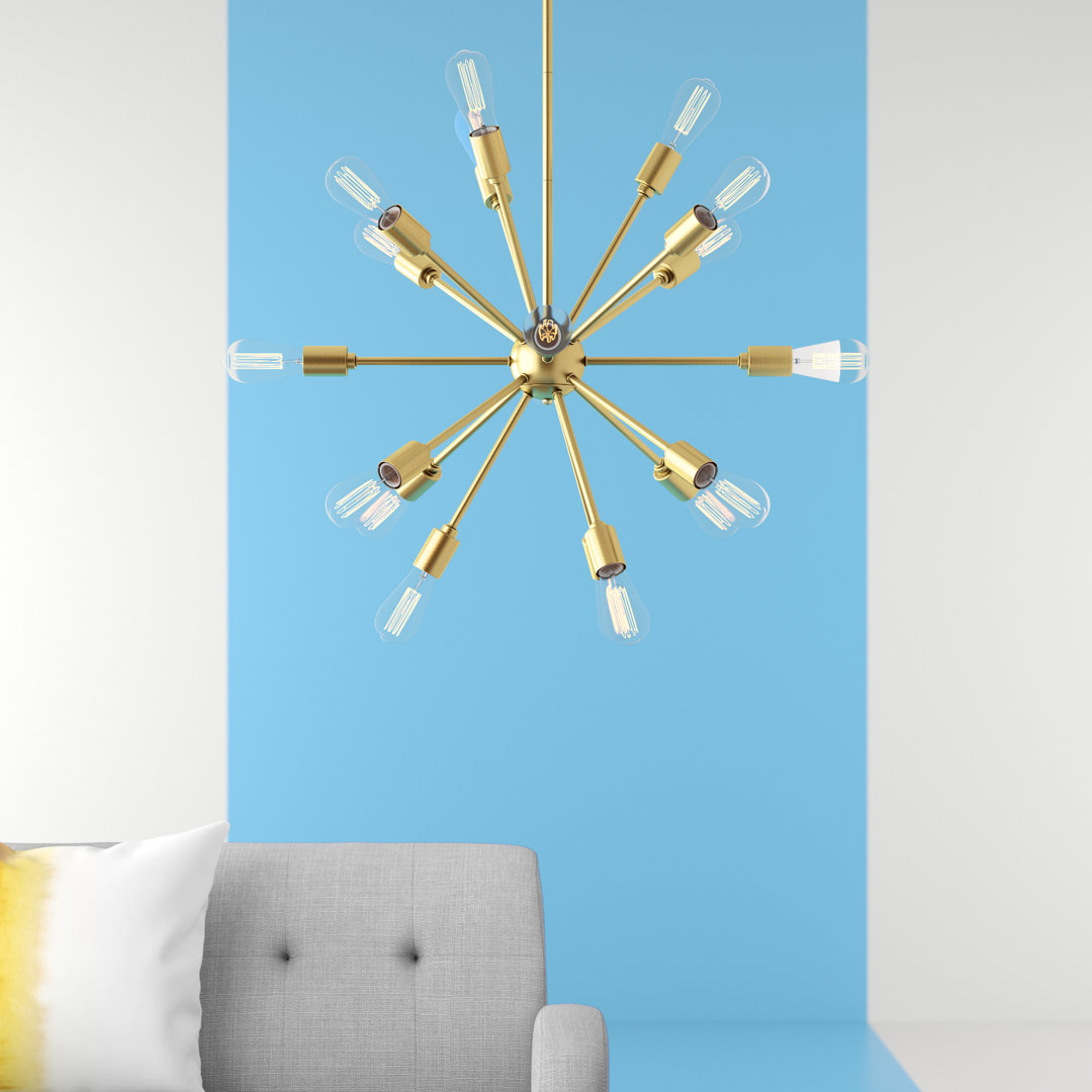 Kristoff 18 - Light Sphere Chandelier Willa Arlo™ Interiors