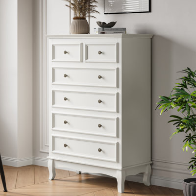 Commode 6 tiroirs l 31 po 