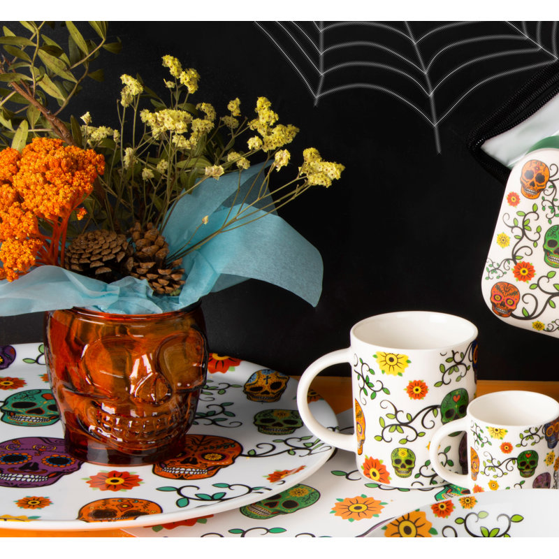 Calavera Porcelain Mug