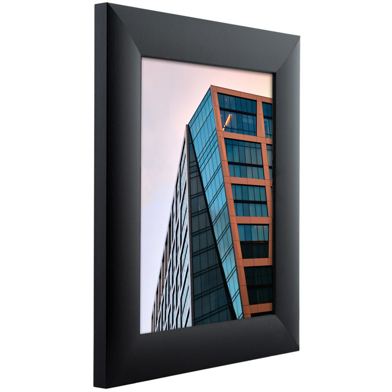 Cadre photo simple Boyers mat, L 20 po x H 20 po, Noir galerie
