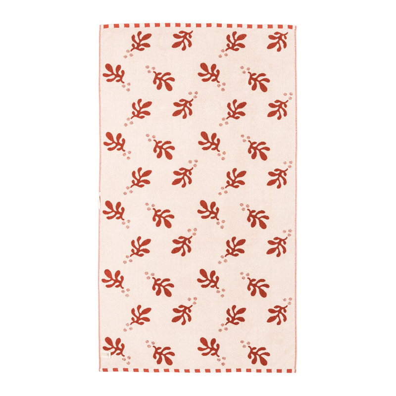 Serviette de plage, Rouge