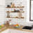 Eito 3 Piece Wall-Mounted Floating Shelves, Floating Shelf