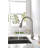 Single Handle High Arc Pull Out Kitchen Faucet, Stainless Steel, Pull Down Sprayer | Gift Idea-122633915