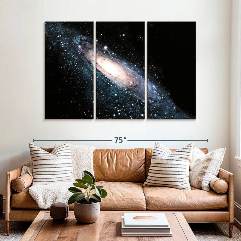 Oberle Beautiful Galaxy, 28" H x 45" W