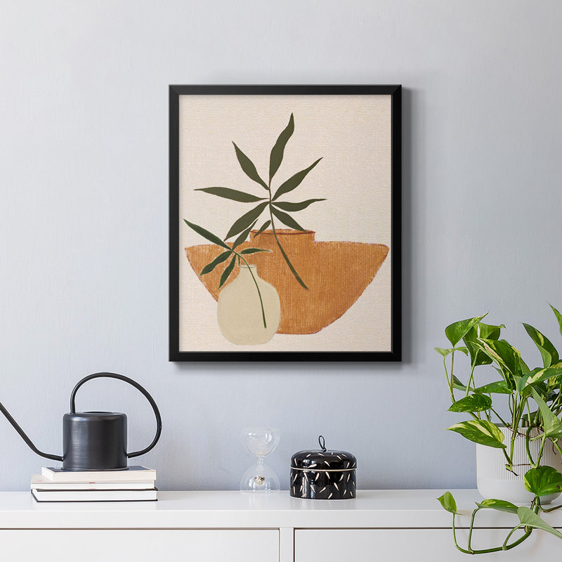 «Santa Fe Still Life II», toile encadrée de qualité supérieure - prête à être accrochée, Noir, H 24 po x l 20 po