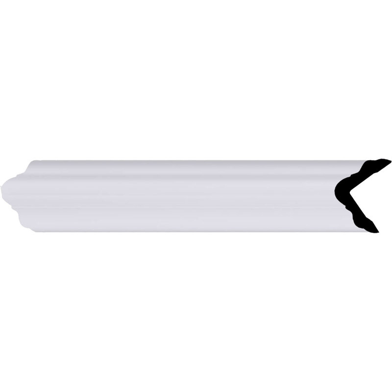 Moulure de coin lisse 1 1/2 po H x 1 1/2 po x P 2 1/8 po x L 94 1/2 po