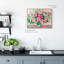 Whirlwind of Blooms I Canvas Abstract Print by Oliver Gal-1704195258-1704836382