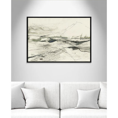 Green Sketches Print by PI Studio
