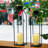 Kainoah 22'' H Metal Lantern with Candle Included