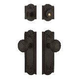 Nostalgic Warehouse Meadows Entry Set with Deco Knob