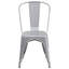 Commercial GradeMetal Indoor-Outdoor Stackable Chair-984495315