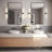Wall Bathroom Faucet 3 Hole,Bathroom Sink Faucet with Drain Assembly, Matte Black-115761265
