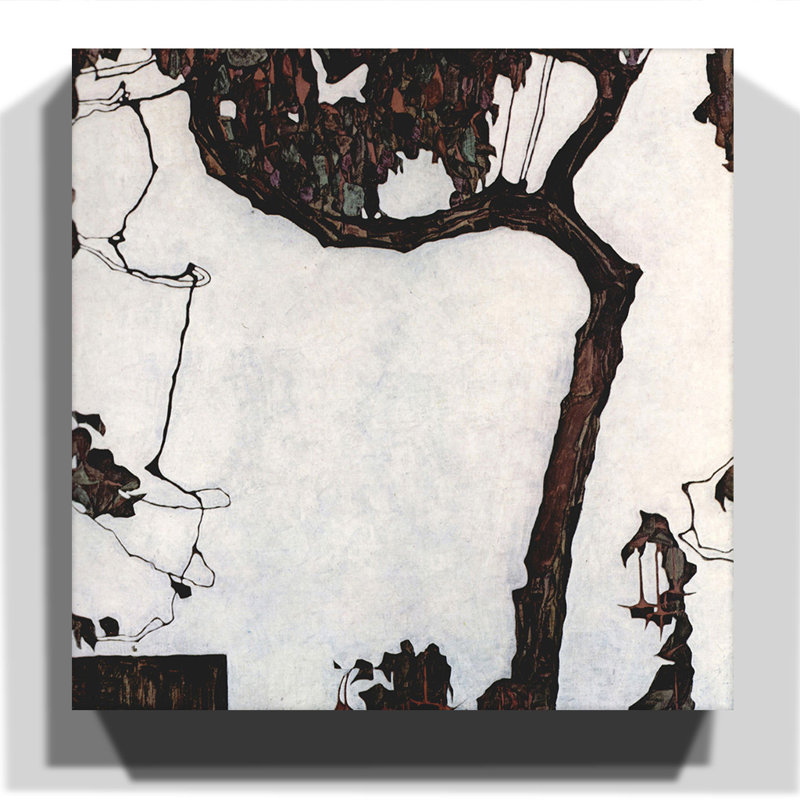 Egon Schiele - Wrapped Canvas Painting, 76cm H x 76cm W