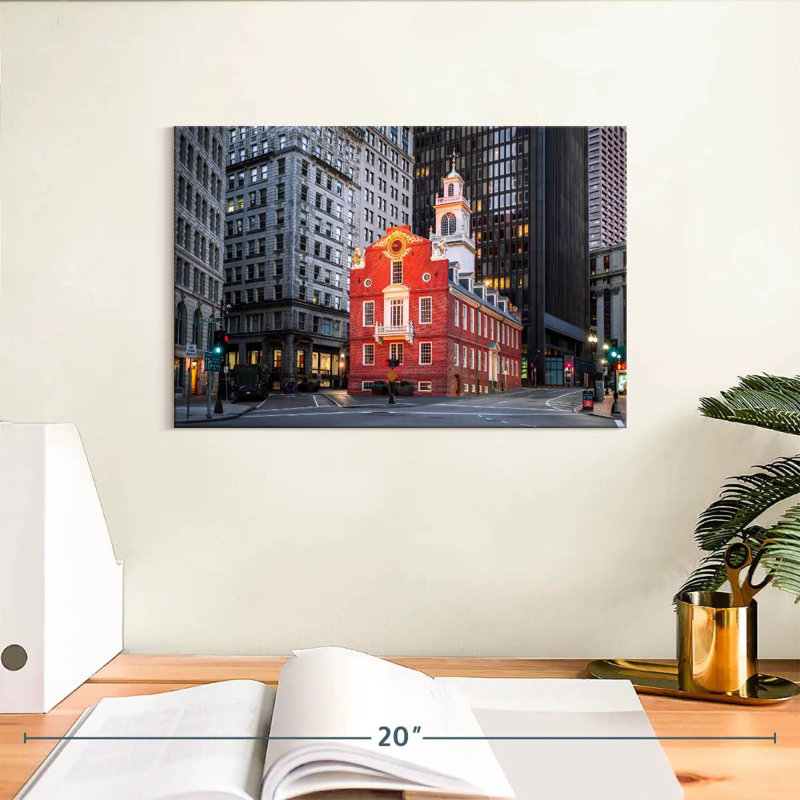 Boston Old State House de Boston, H 8 po x l 12 po