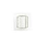 Belleclaire Collection Knob 1-1/4 Inch Square Polished Nickel Finish-1587721925