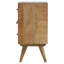 Leonardo 36cm W Solid Wood Bedside Table