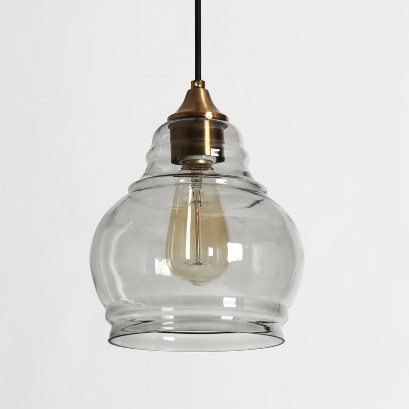 Luminaire suspendu simple à 1 lumière Ahlanni