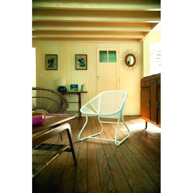 Sixties Outdoor Dining Armchair, White
