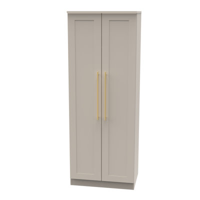Fully Assembled 2 Door Wardrobe+
