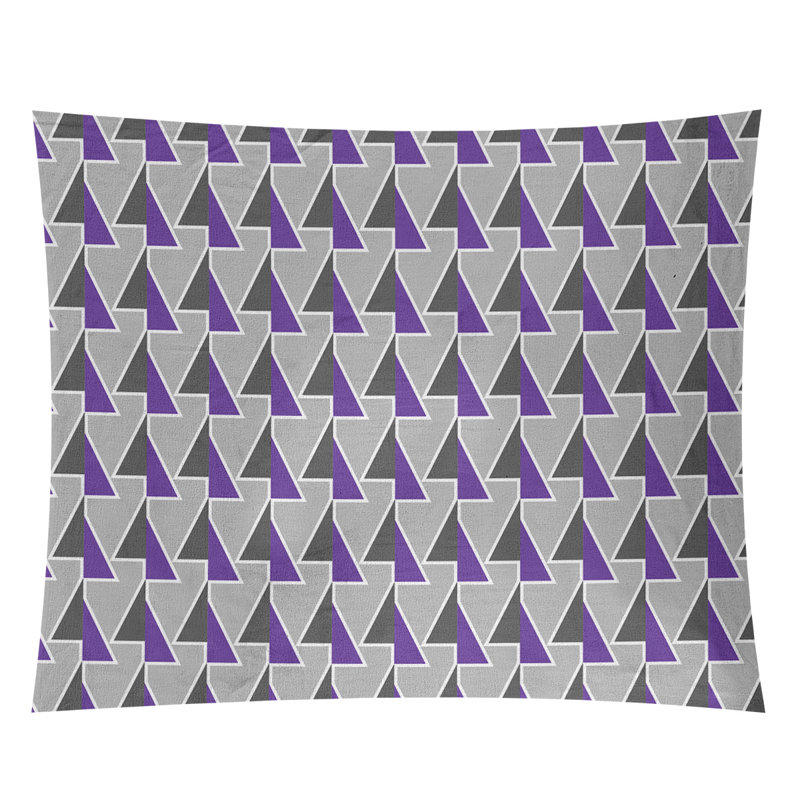 Tapisserie, H 27,5 po x l 37,5 po, Mauve