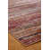 Tapis intérieur / extérieur rouge rayé Bullen