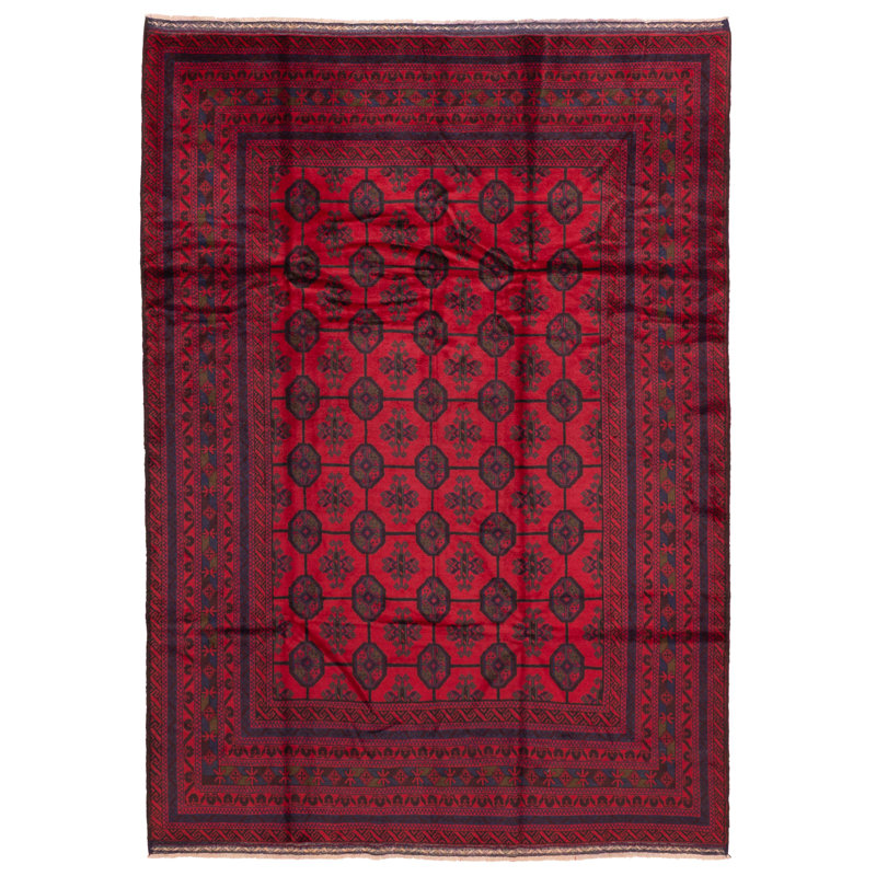 Teimani Red Rug 6'7" x 9'3"