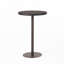 Table de bar d'extérieur, ronde 26 po - noyau en fer, fabriqué à la main pour l'assemblage de la construction Hardy, fait à la main