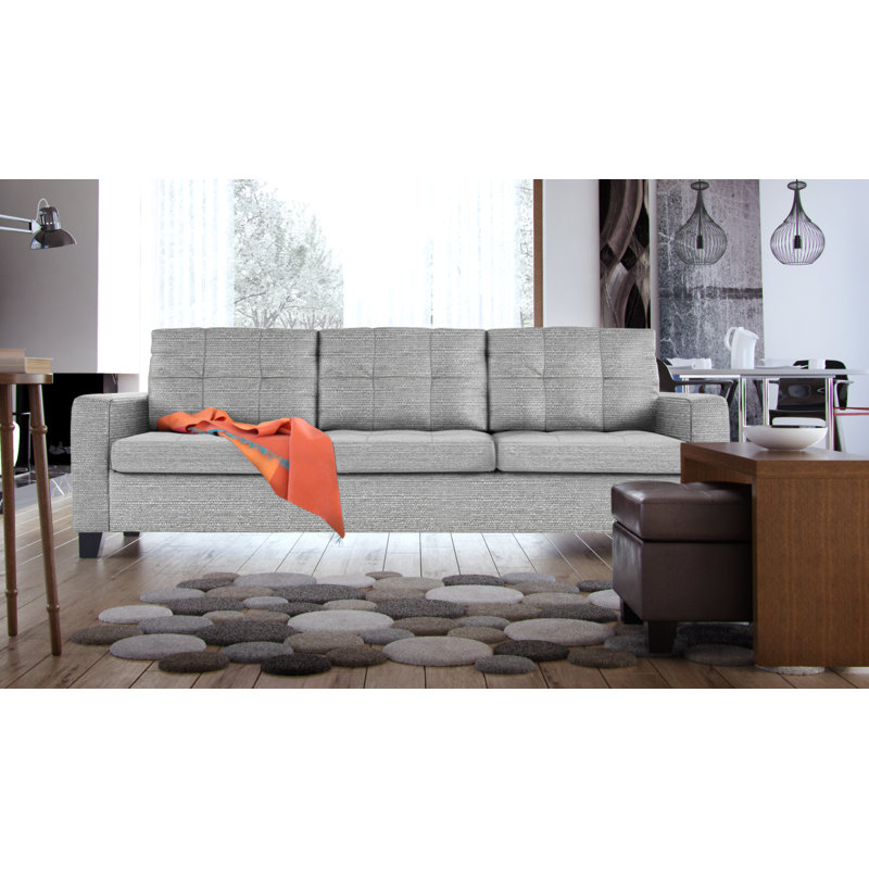 Northville 3 Seater Sofa, Light Grey
