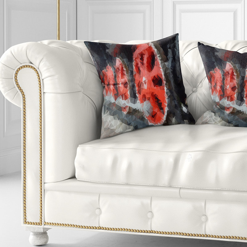 Coussin de roue de l’ancien train de vapeur Abstract, 16 po x 1 po, Coussin décoratif