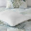 Édredon surdimensionné, très grand lit bleu, coussin décoratif carré, oreillers en coton faciles d'entretien,