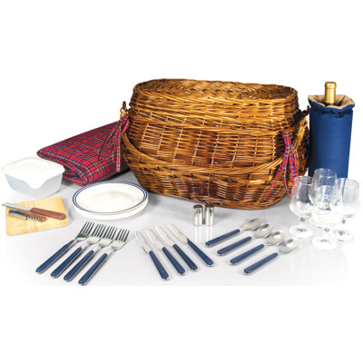 Panier Pique-nique Marine 4 Personnes - LA MAISON DU PONT CANAL