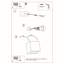 Leo Ceramic Flush Mounted Sconce