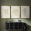 Faded Flower Arrangment I - Toile tendue avec châssis sur mesure - 3 pièces-665391686-665391692