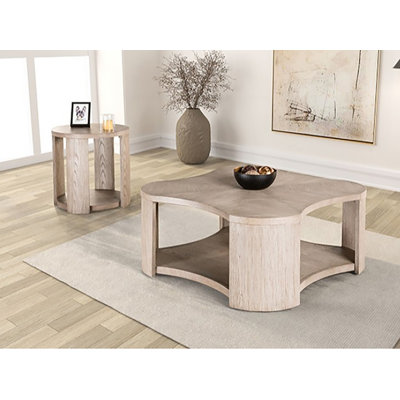Meiners 2-pcs Living Room Table Set