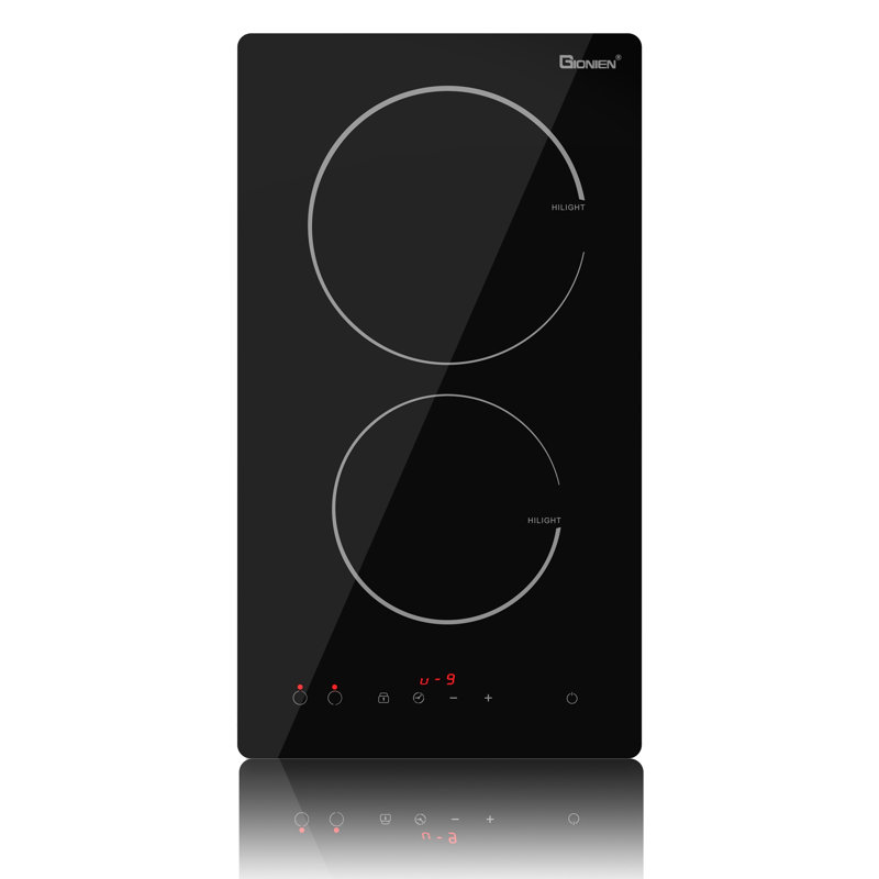 12 Inch 2 Burner Electric Radiant Cooktop