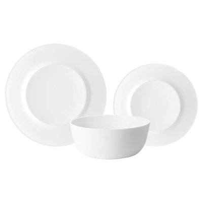 Toledo Glass Dinner Set - 25cm - 18pc