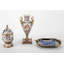 Porcelain Tray with Bronze Ormolu - Azure Pagoda