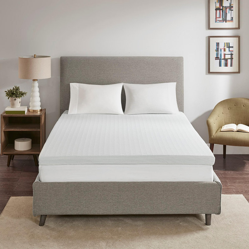 Surmatelas en mousse viscoélastique, Grand lit, 3"