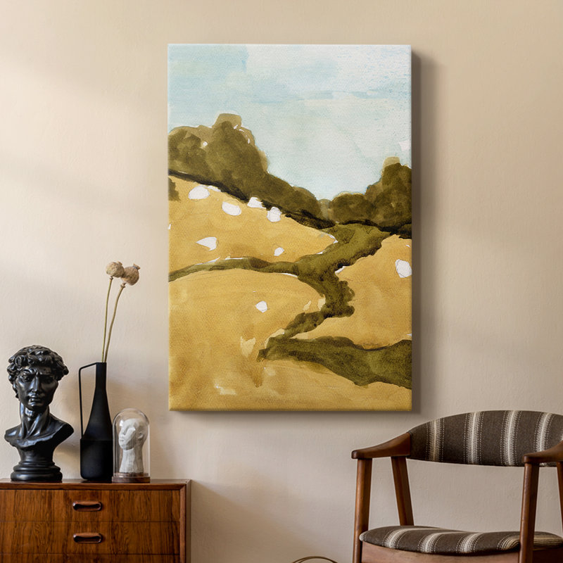 Scattered Sheep II - galerie sur mesure, H 12 po x l 8 po