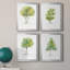 L'arbre I - ensemble de 4 reproductions d'art encadrées-1506622936-1506622935-1496819695