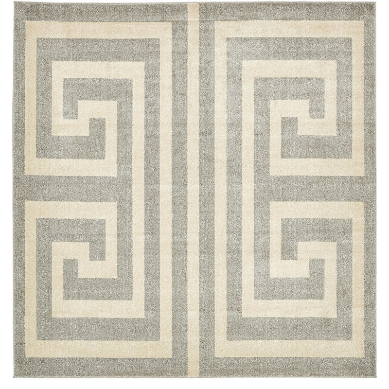 Geometric Indoor Rug, Rectangle 2' x 3'