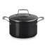 Le Creuset Essential Non-Stick Ceramic Stockpot With Glass Lid 4 Qt.
