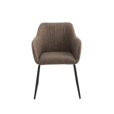 Tulia 154.9cm H Polyester Blend Upholstered Armchair in Grey