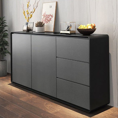 Buffet moderne et simple en bois massif